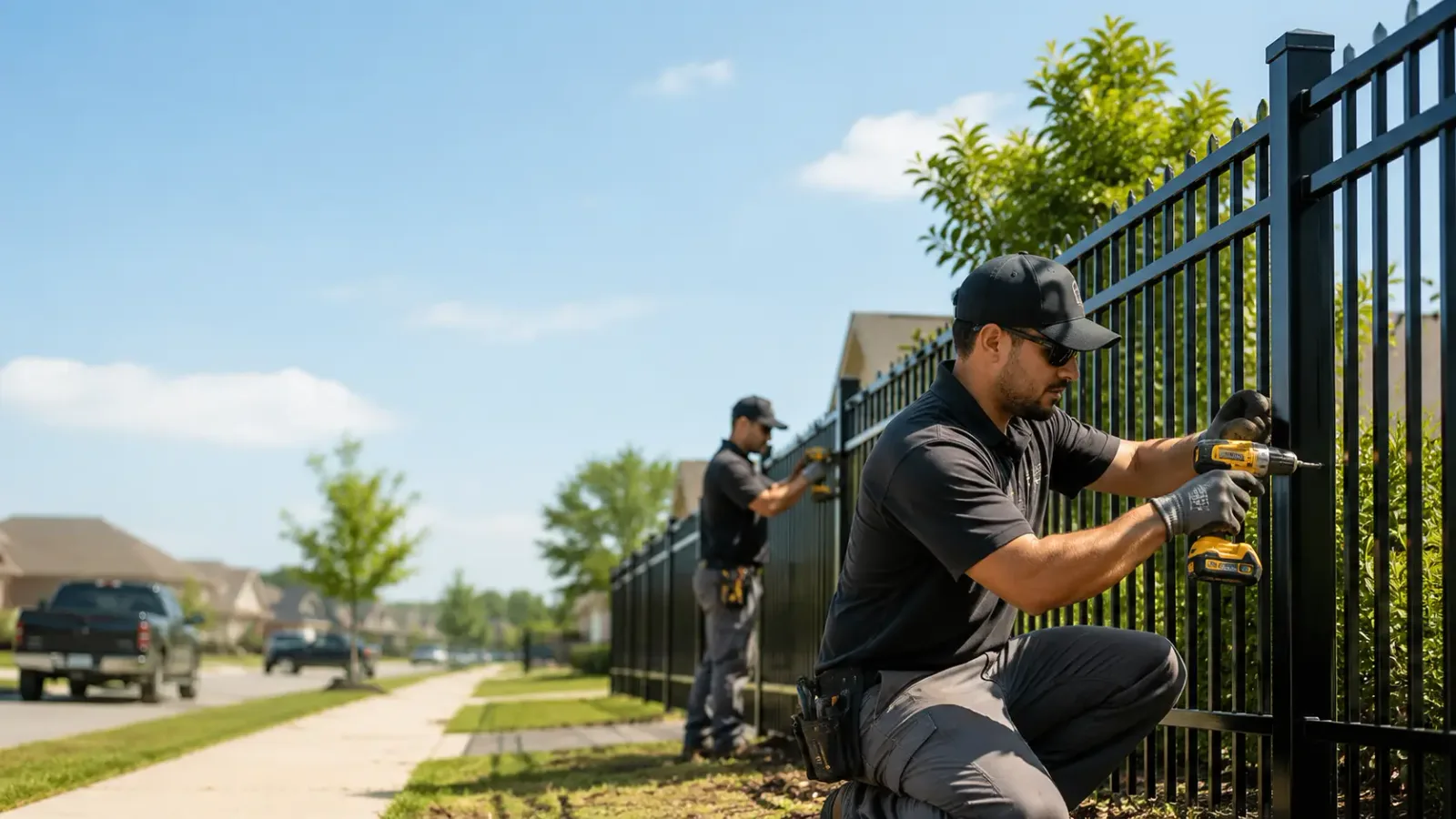 Metal Fence Installation in Caroline, WI